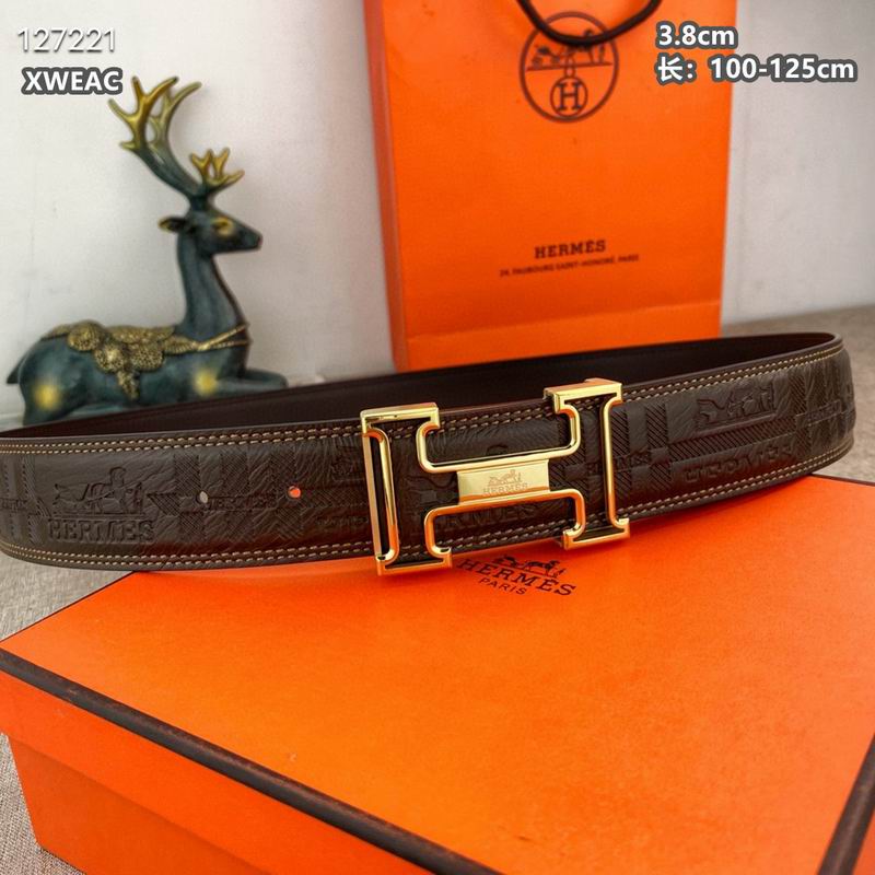 Hermes belt 38mmX100-125cm 8L43